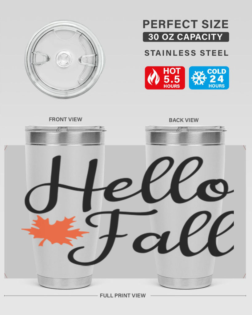 Hello Fall 274#- fall- Tumbler