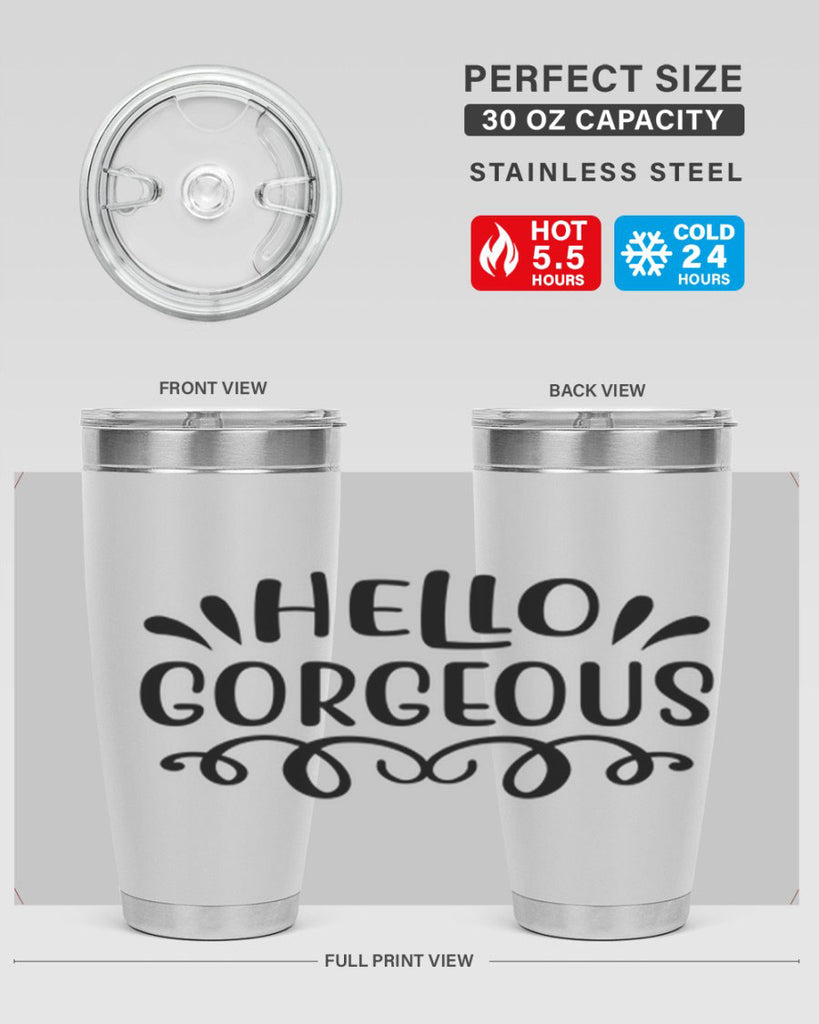 Hello Gorgeous 101#- fashion- Cotton Tank