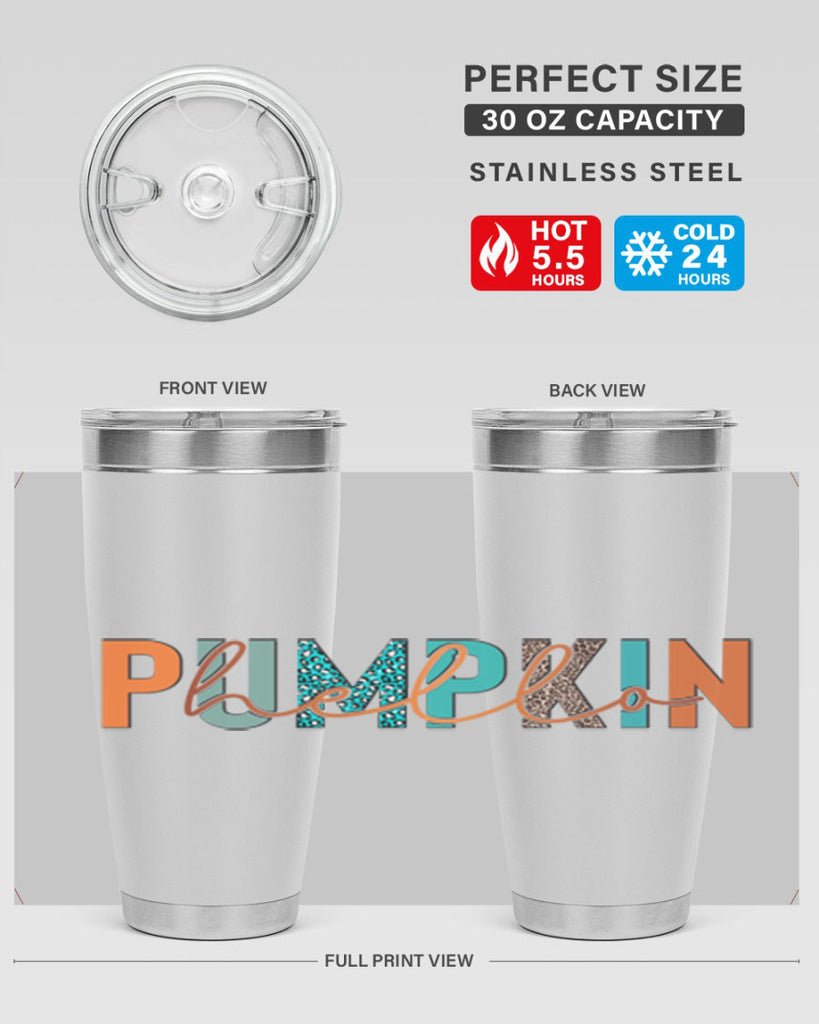 Hello Pumpkin 285#- fall- Tumbler