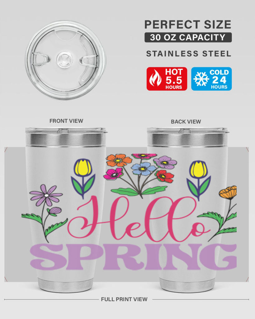 Hello Spring  233#- spring- Tumbler