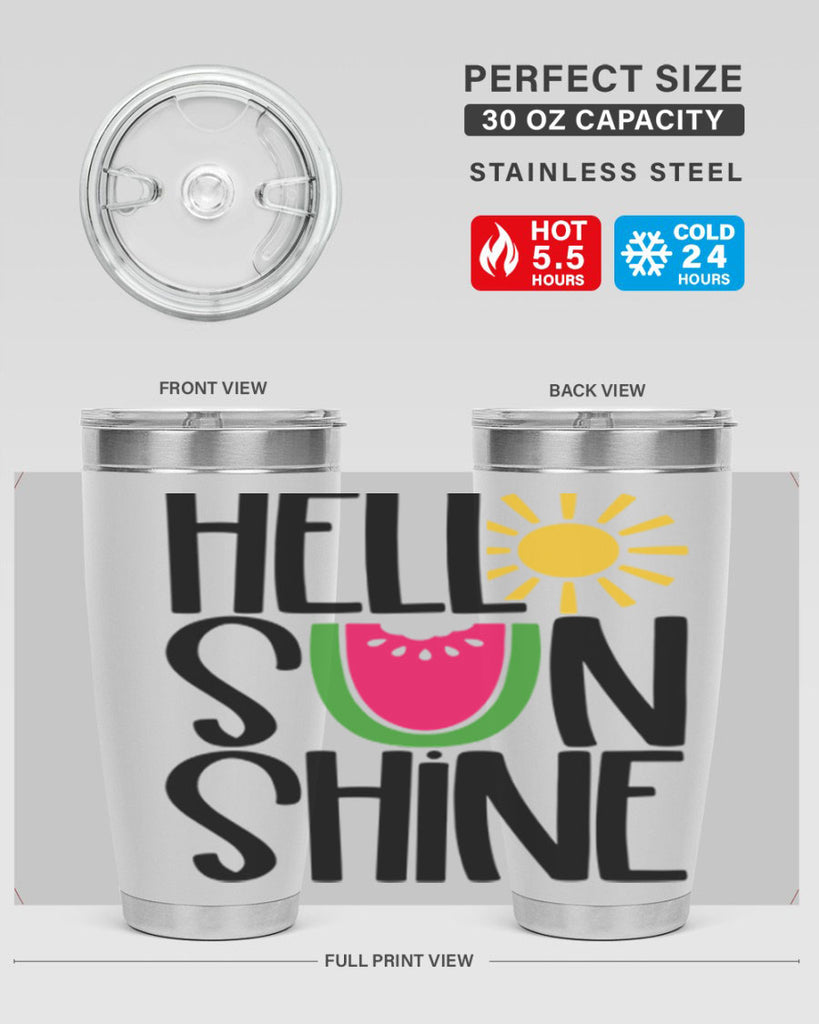 Hello Sunshine Style 37#- summer- Tumbler