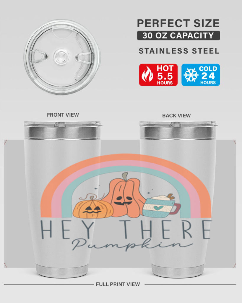 Hey There Pumpkin 309#- fall- Tumbler
