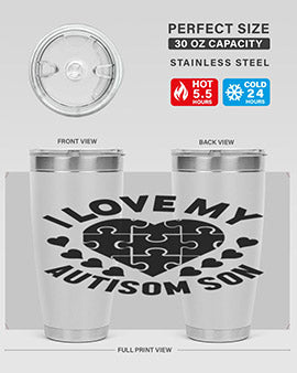 I love my Style 45#- autism- Tumbler