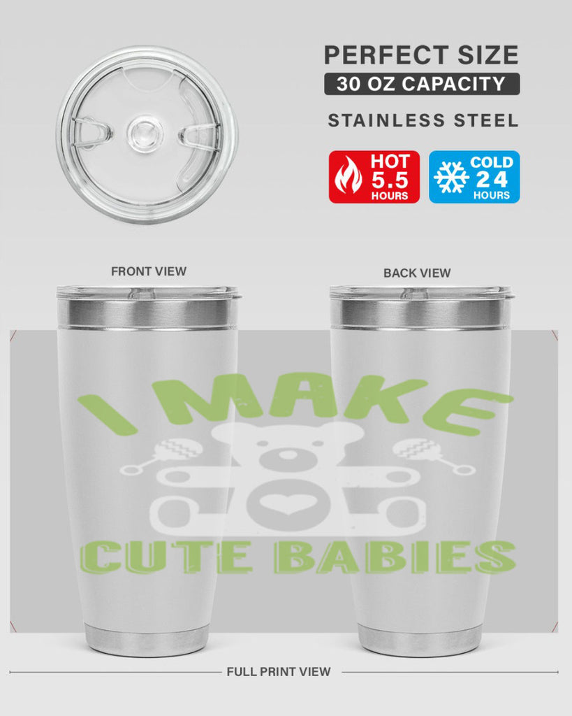 I make cute babies Style 218#- baby- tumbler