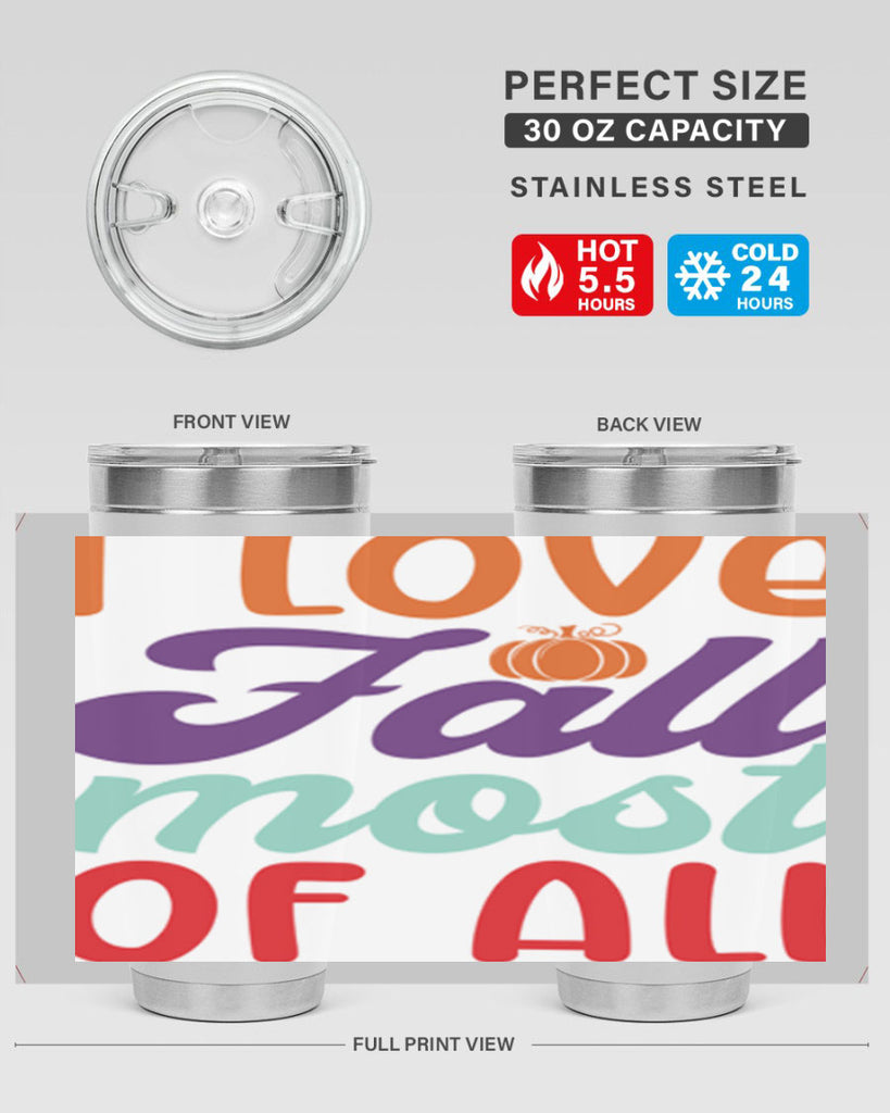 ILoveFallMostof 347#- fall- Tumbler