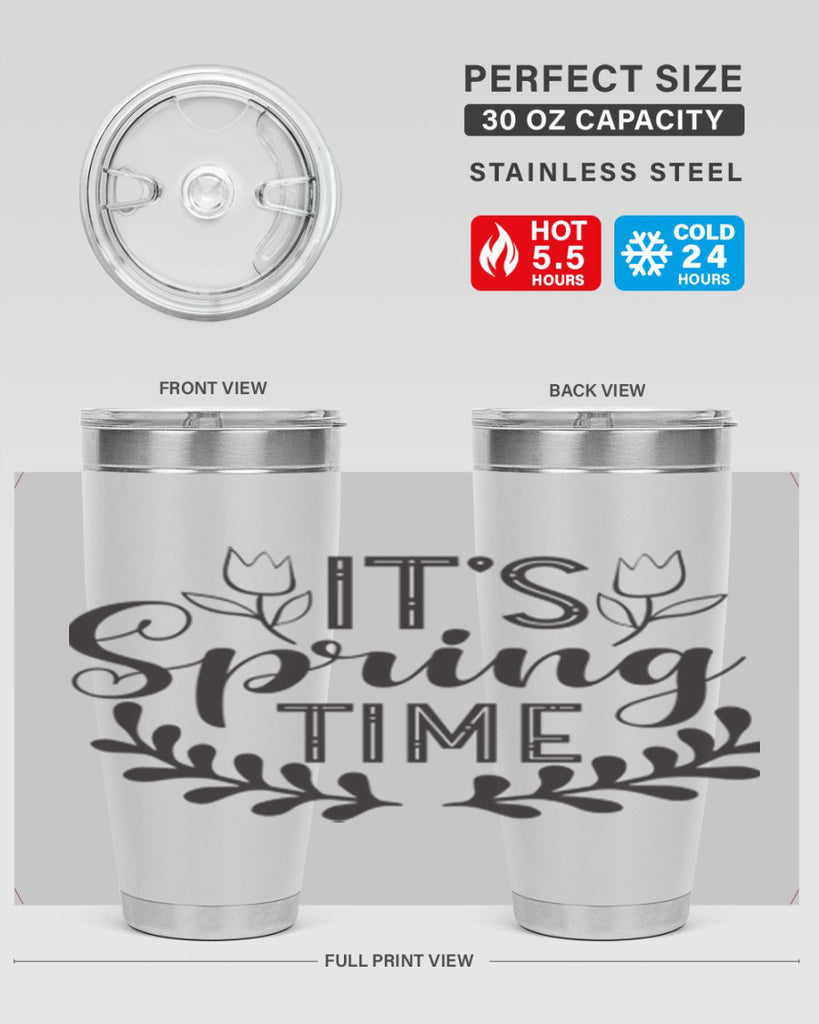 It's spring time281#- spring- Tumbler