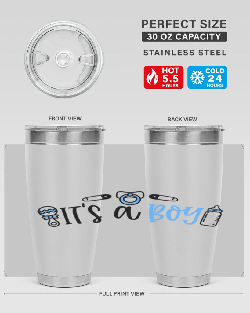 Its A Boy Style 80#- baby- tumbler