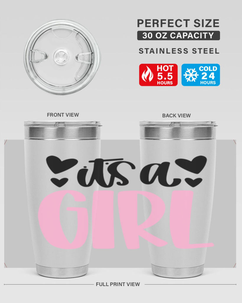 Its A Girl Style 79#- baby- tumbler