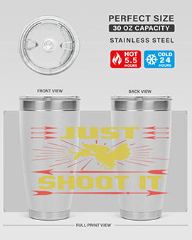 Just shoot it Style 32#- duck- Tumbler