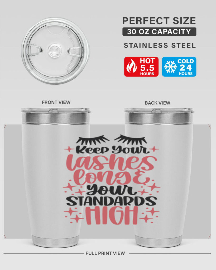 Keep Your Lashes Long Your Standards Hight Style 71#- make up- Tumbler