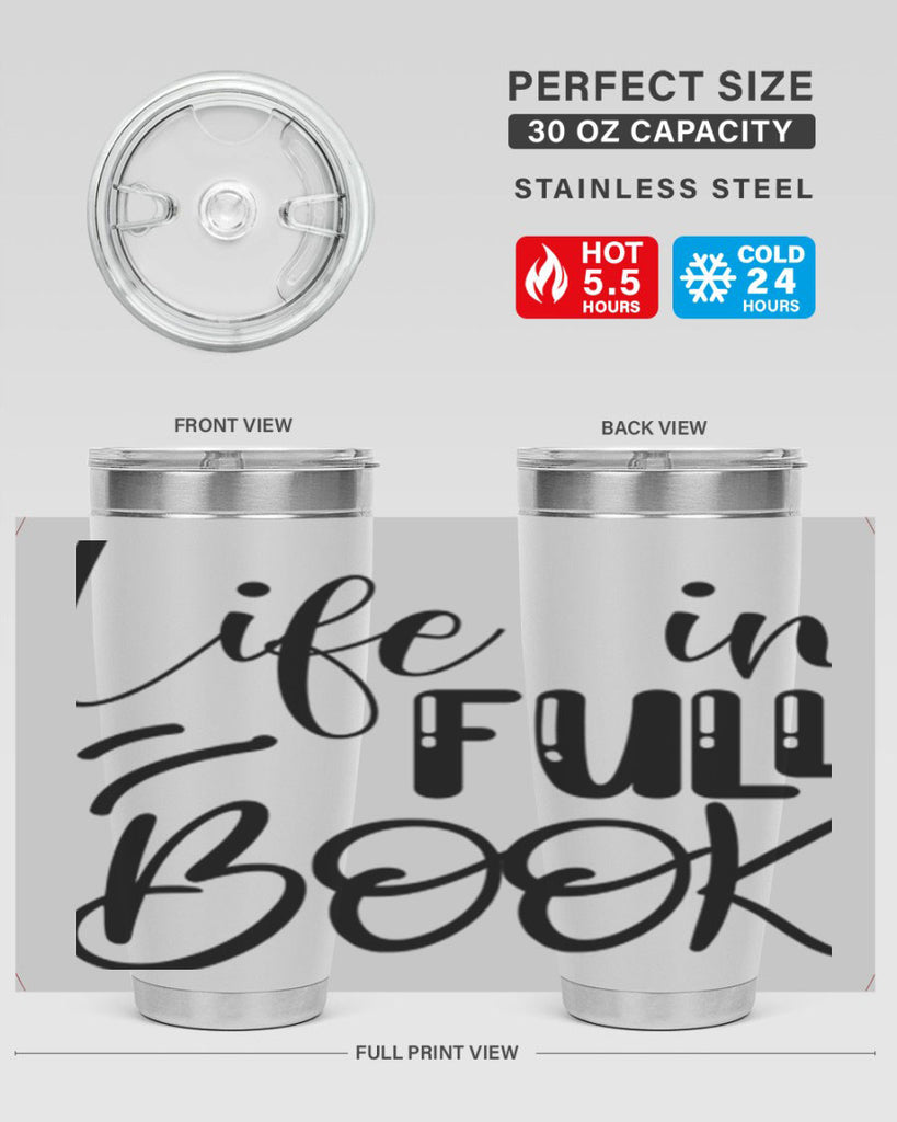 LIFE in FULL BOOK  300#- spring- Tumbler