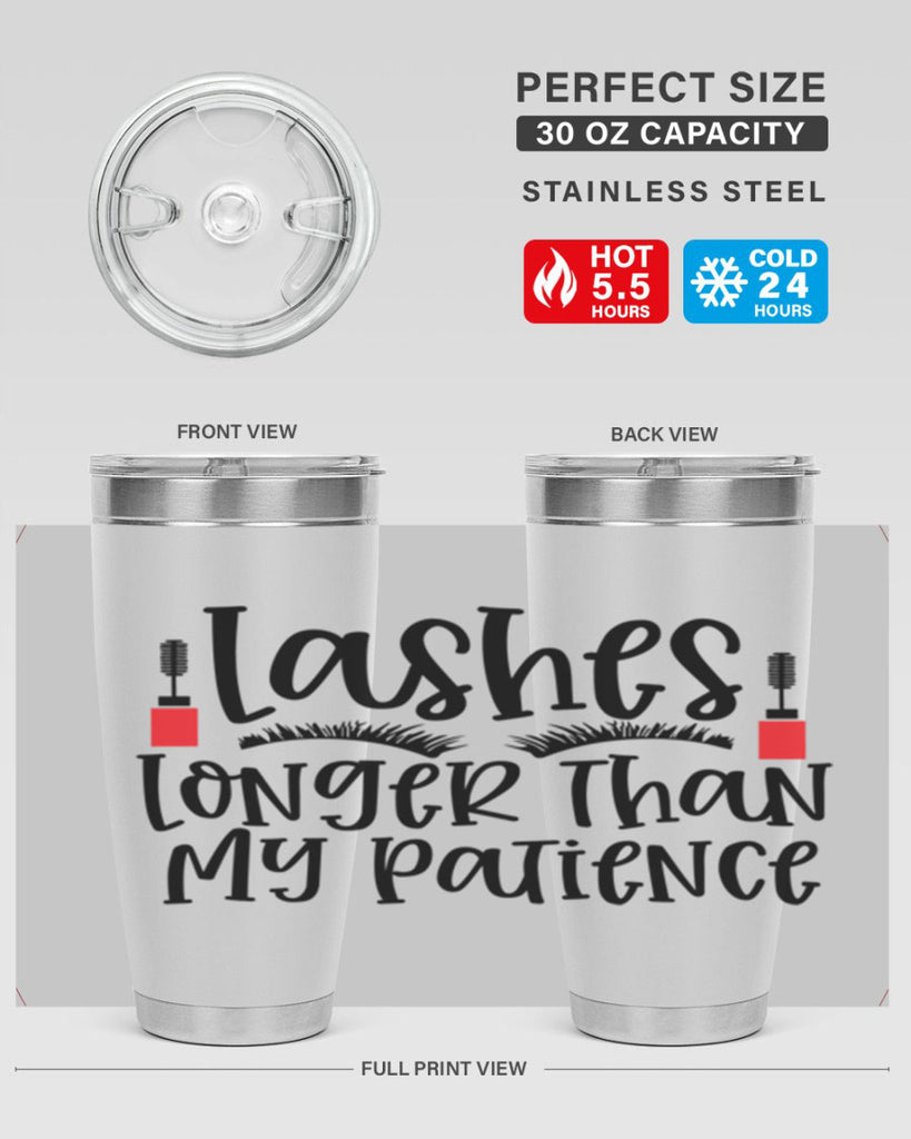 Lashes Longer Than My Patience Style 231#- make up- Tumbler