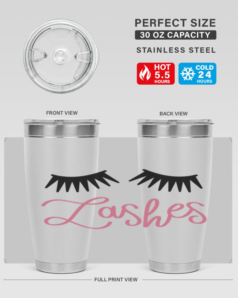Lashes Style 69#- make up- Tumbler