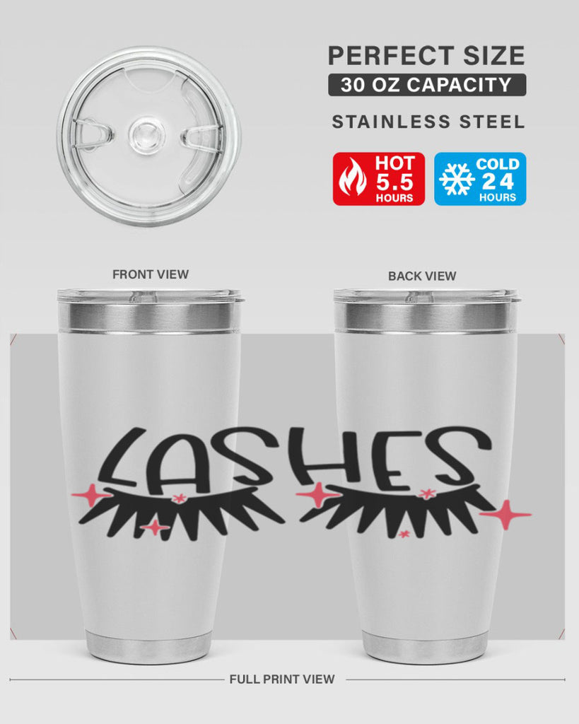 Lashes Style 70#- make up- Tumbler