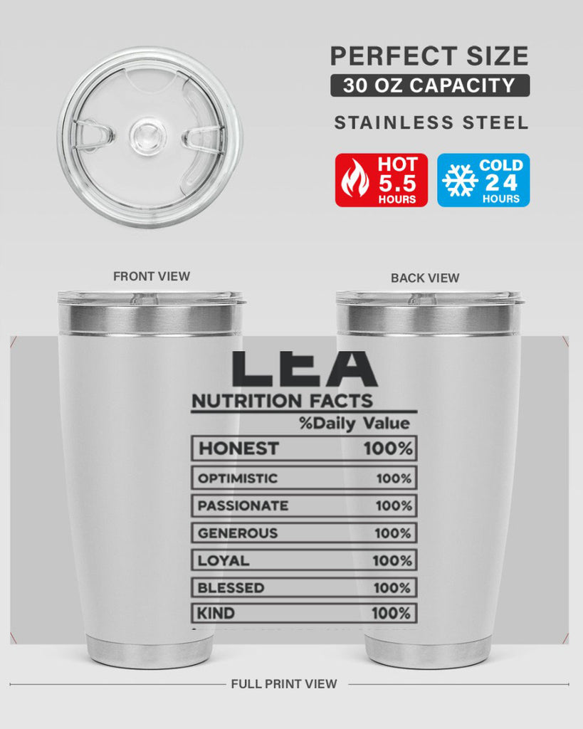 Lea Nutrition Facts 276#- zodiac- Tumbler