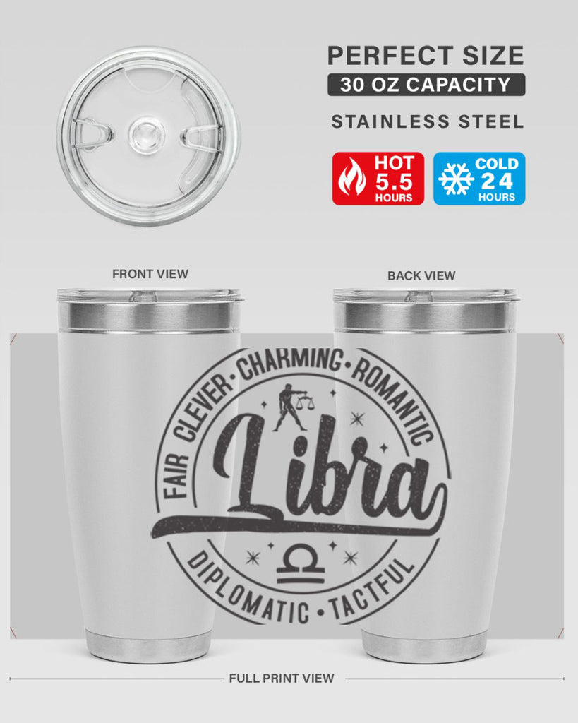 Libra 323#- zodiac- Tumbler