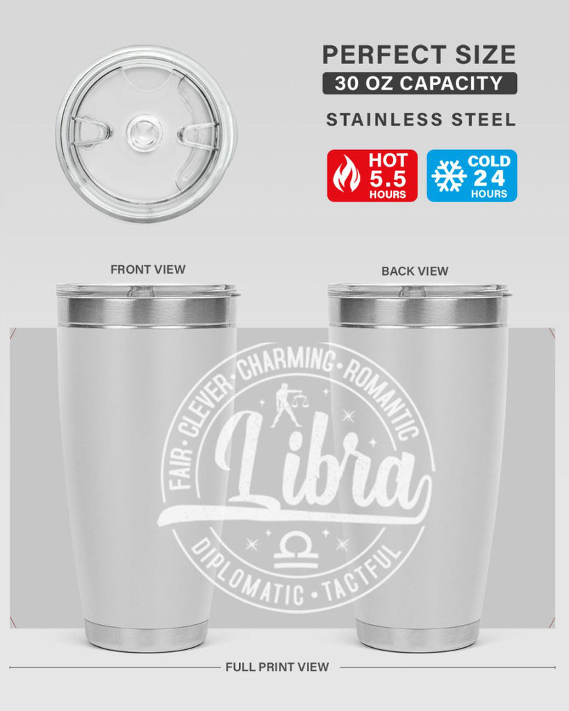 Libra 324#- zodiac- Tumbler