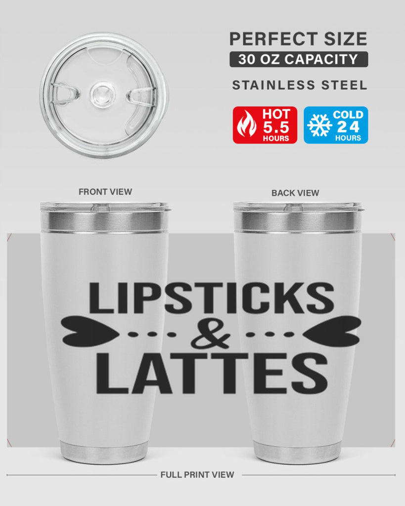 Lipsticks Lattes 114#- fashion- Cotton Tank