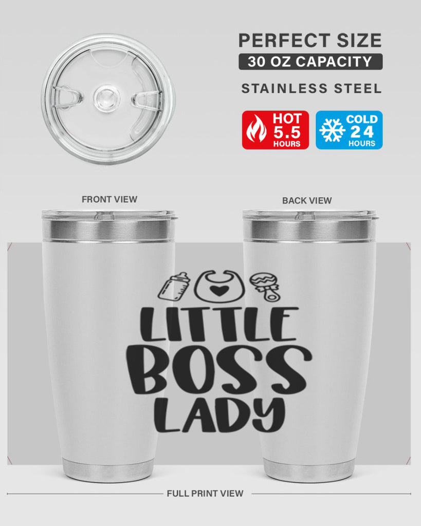 Little Boss Lady Style 67#- baby- tumbler
