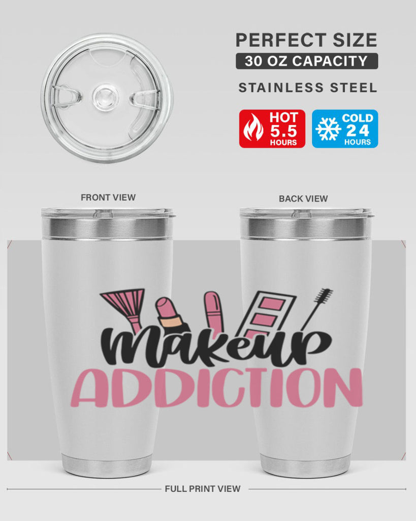 Makeup Addiction Style 54#- make up- Tumbler