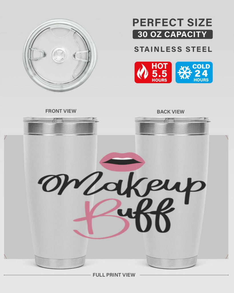 Makeup Buff Style 49#- make up- Tumbler