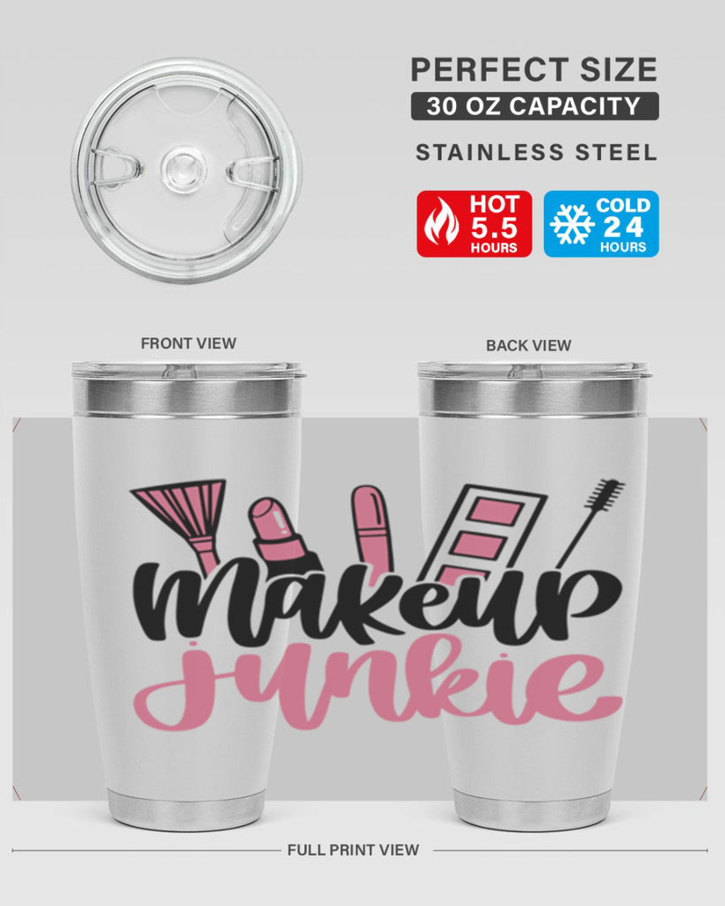 Makeup Junkie Style 43#- make up- Tumbler