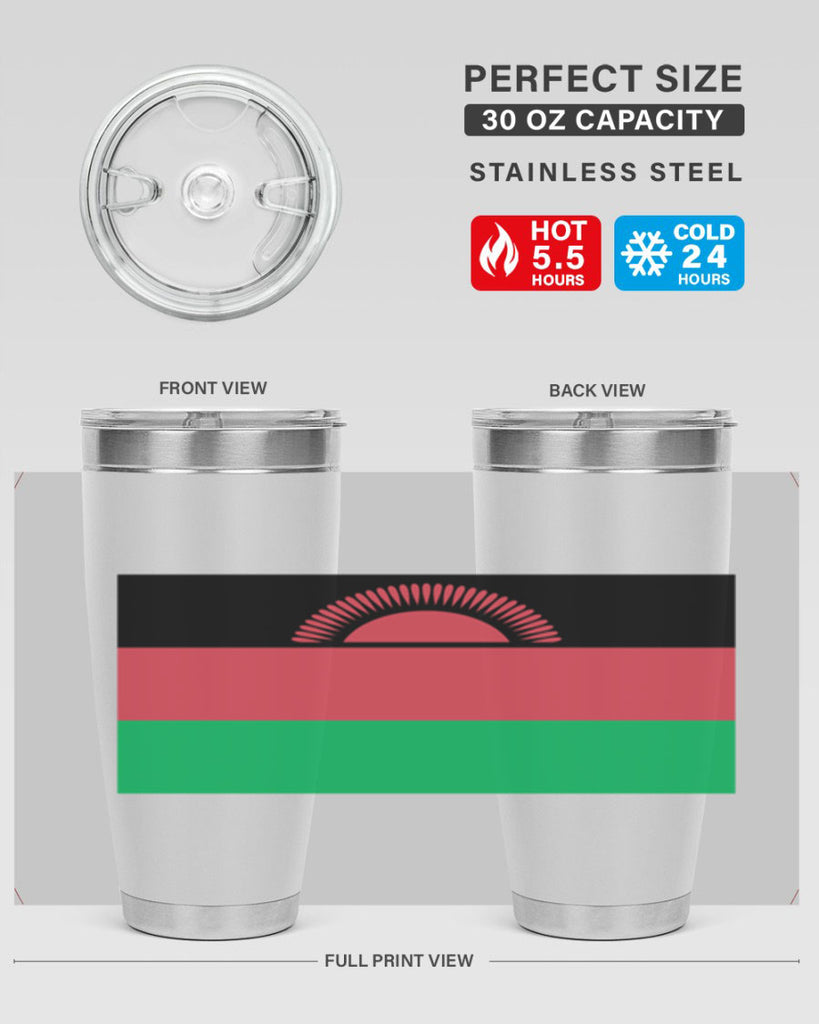 Malawi 95#- world flags- Tumbler