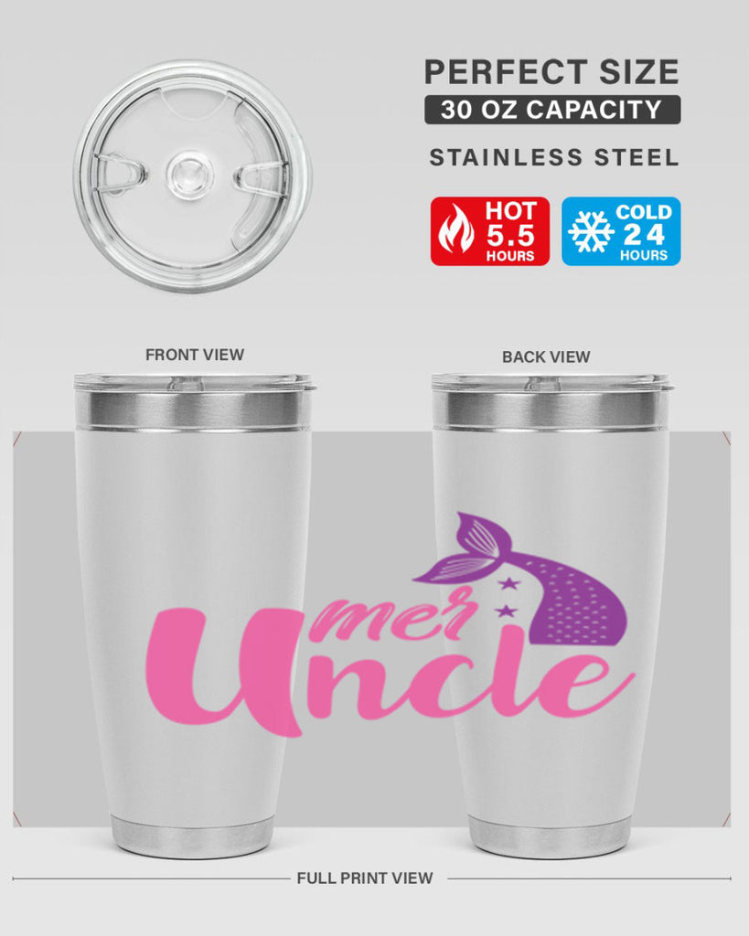 Mer Uncle 347#- mermaid- Tumbler