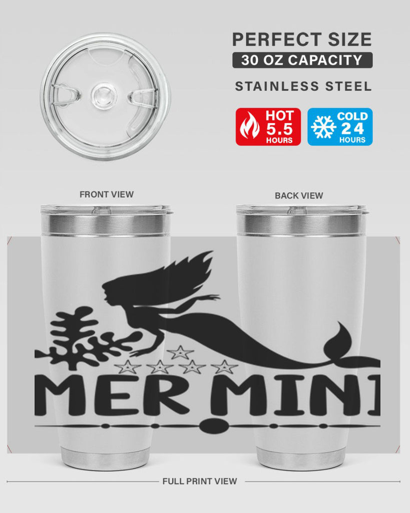 Mer mini 353#- mermaid- Tumbler