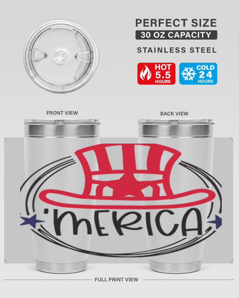 Merica Style 138#- Fourt Of July- Tumbler