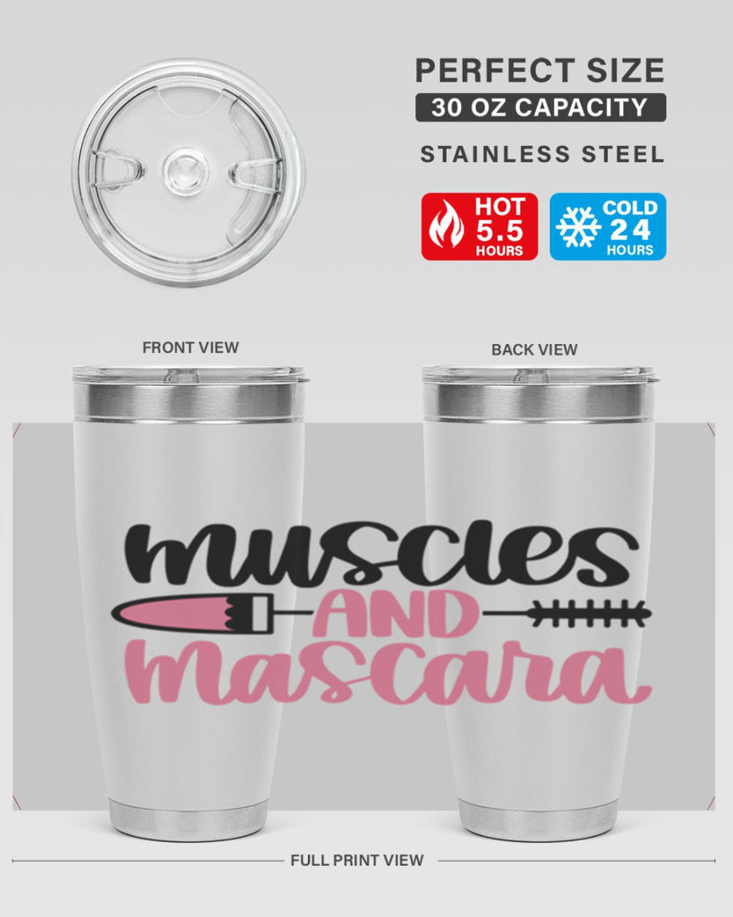 Muscles And Mascara Style 35#- make up- Tumbler