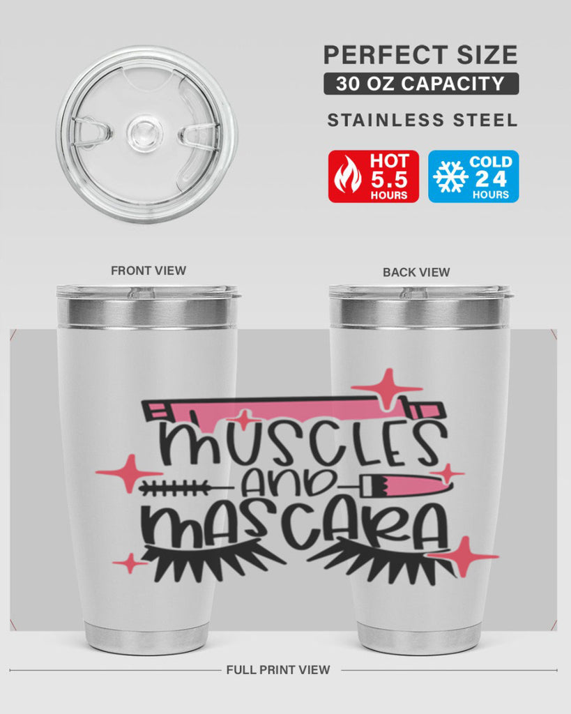 Muscles And Mascara Style 36#- make up- Tumbler