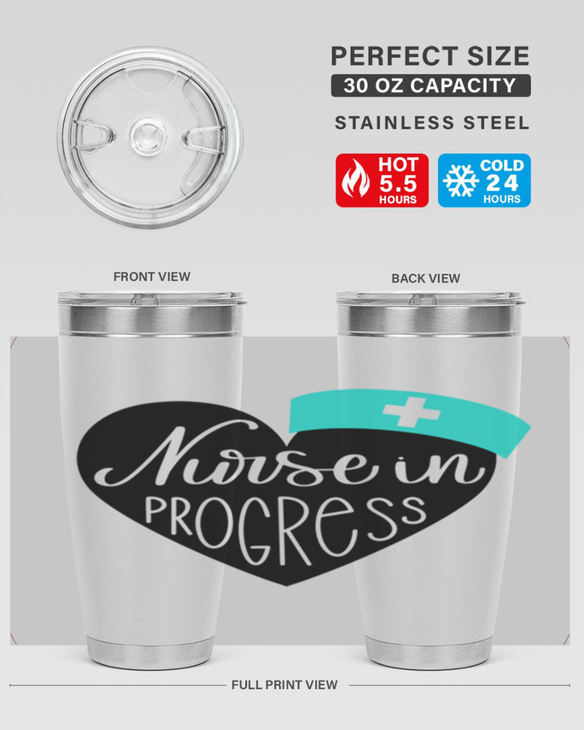 Nurse In Progress Style Style 112#- nurse- tumbler