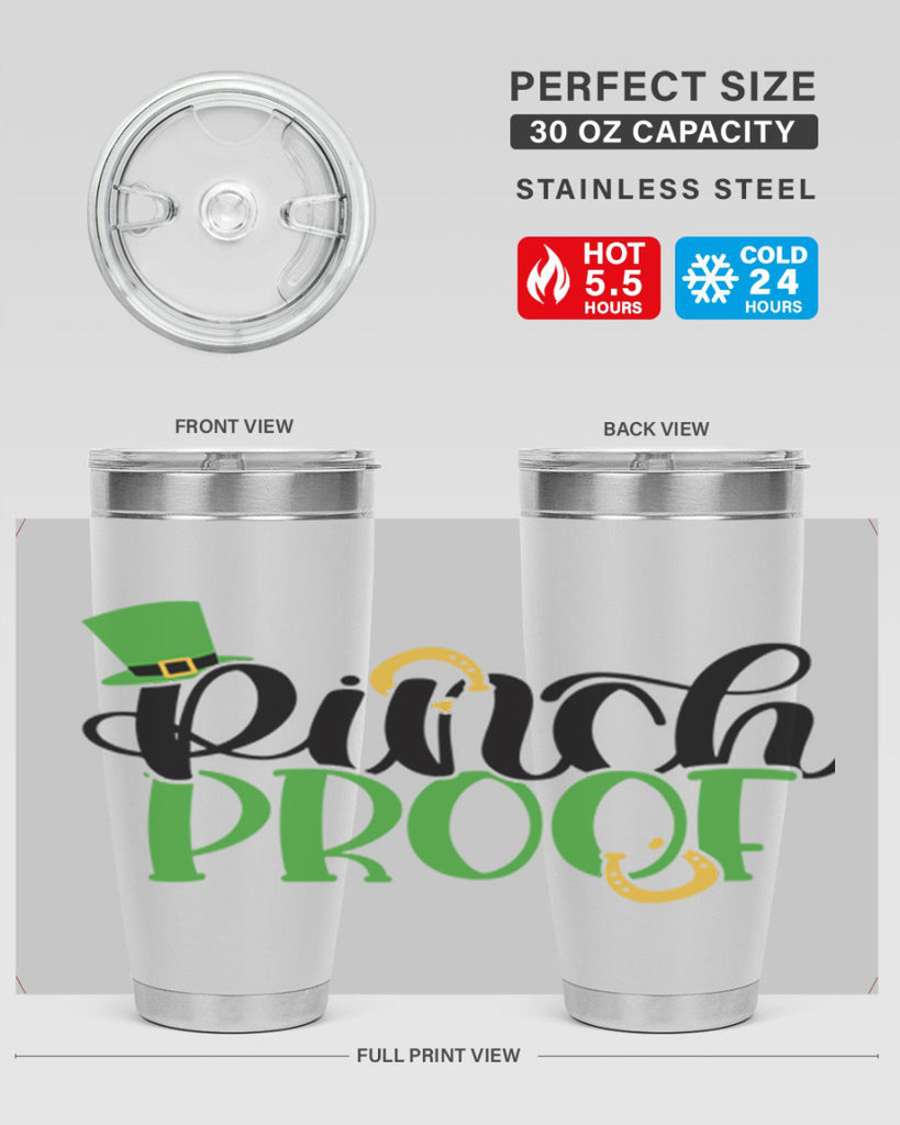 Pinch Proof Style 37#- St Patricks Day- Tumbler