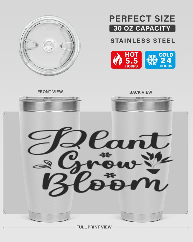Plant Grow Bloom 391#- spring- Tumbler