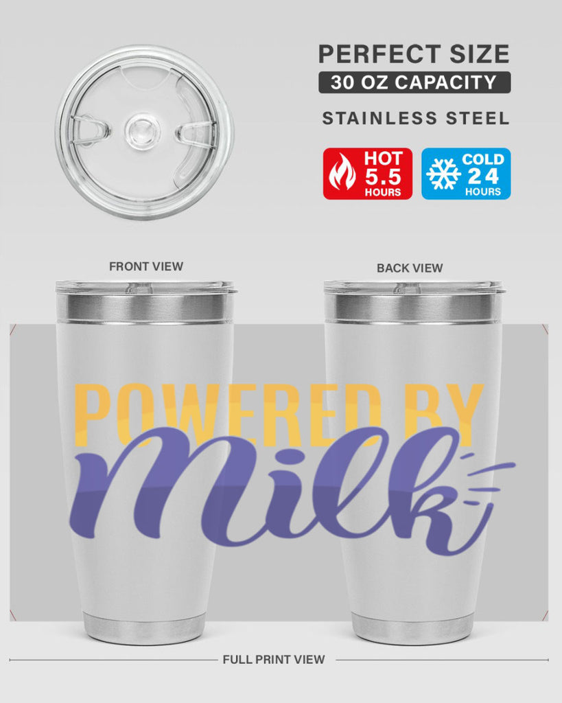 Powered By Milk Style 204#- baby- tumbler