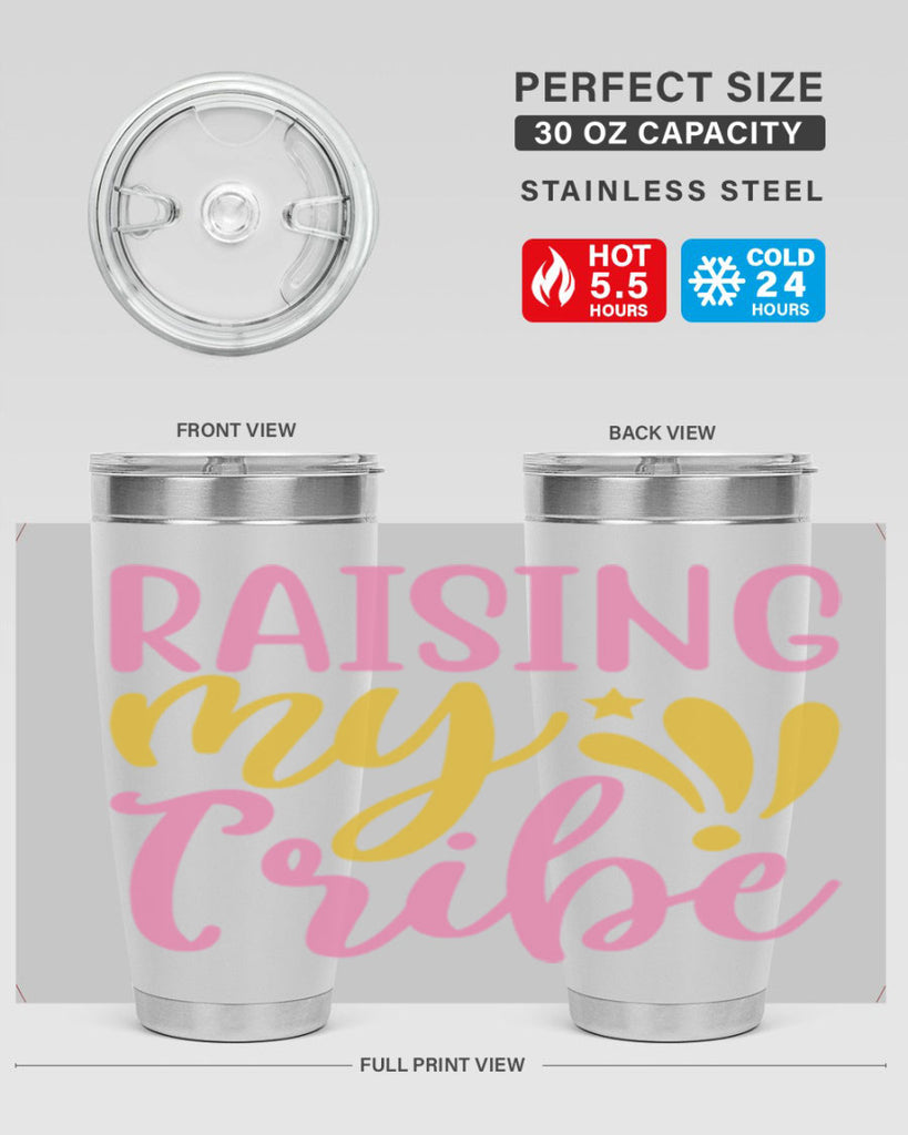 RAISING MY TRIBE Style 5#- summer- Tumbler