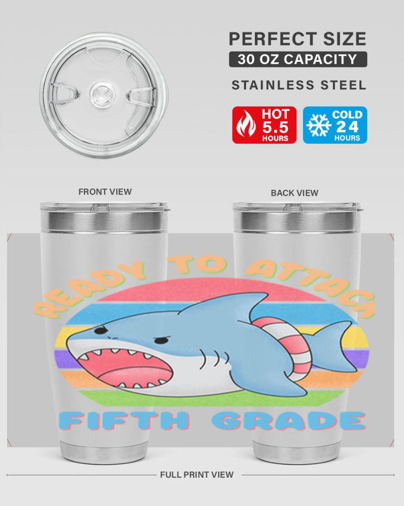 Ready to Attack 5th Grade 21#- 5th grade- Tumbler