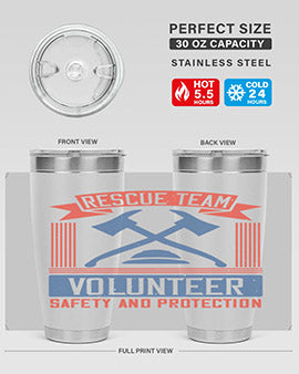 Rescue Team Volunteer Safety And Protection Style 33#- volunteer- Tumbler
