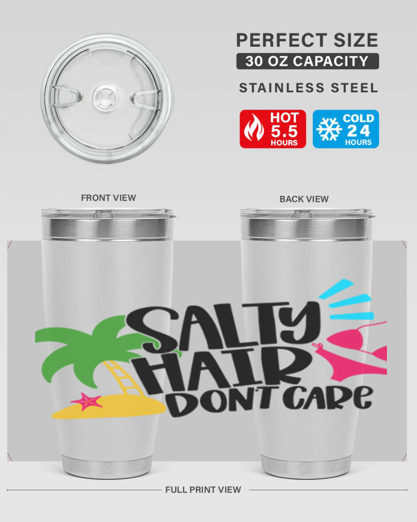 Salty Hair Dont Care Style 29#- summer- Tumbler