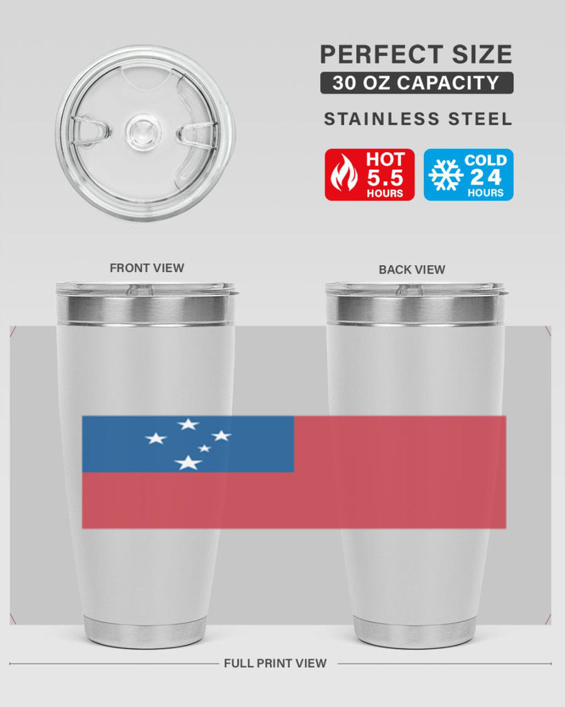Samoa 49#- world flags- Tumbler