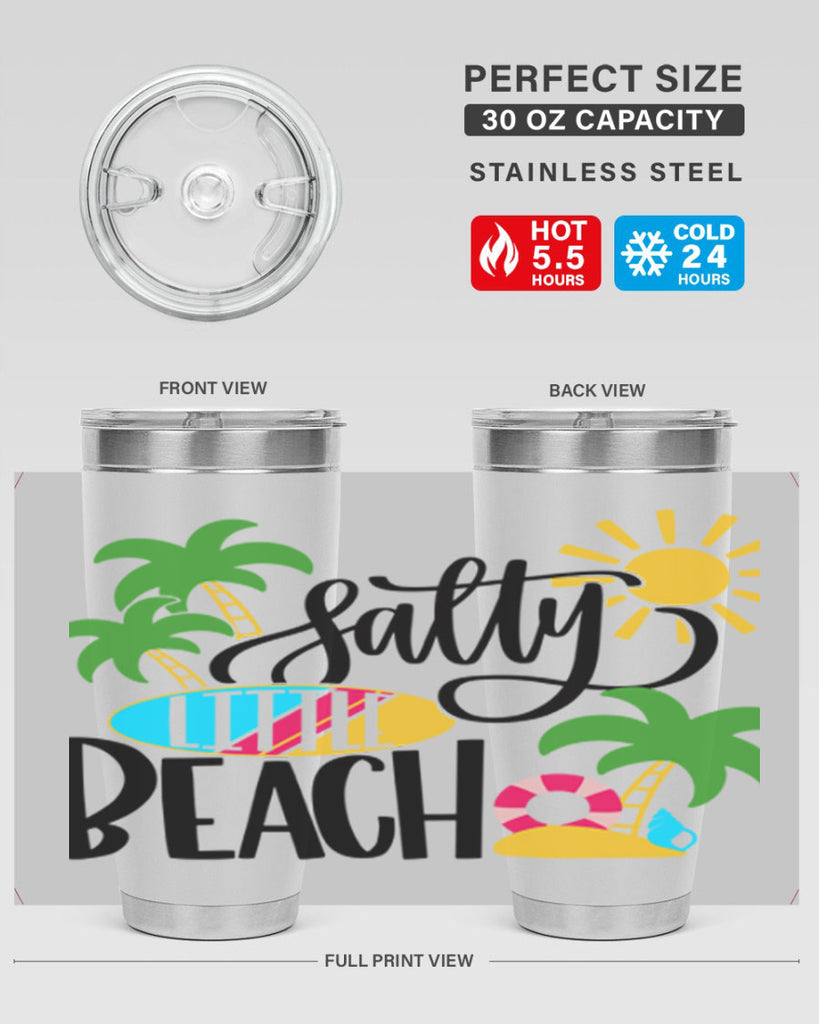 Satly Little Beach Style 26#- summer- Tumbler