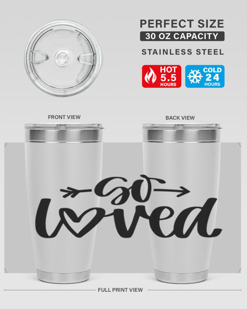 So Loved Style 26#- baby- tumbler