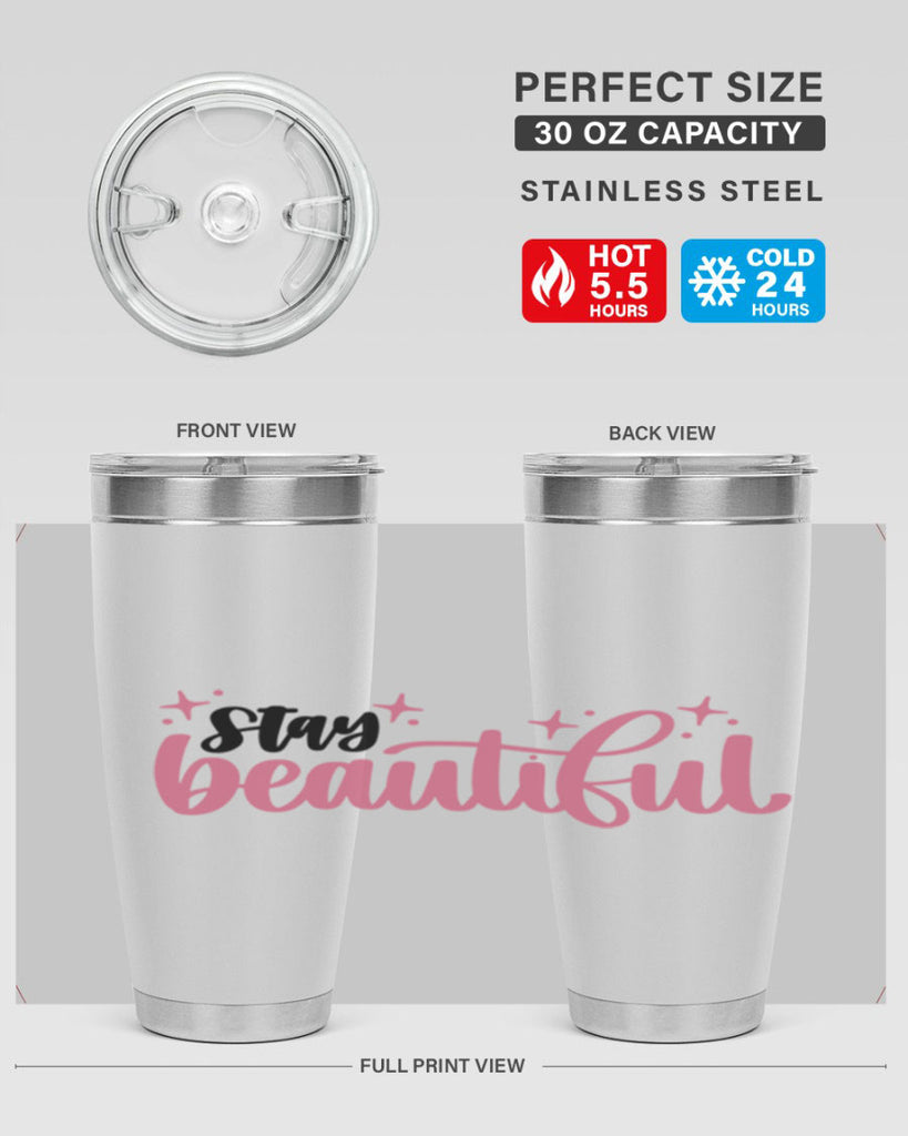 Stay Beautiful Style 18#- make up- Tumbler