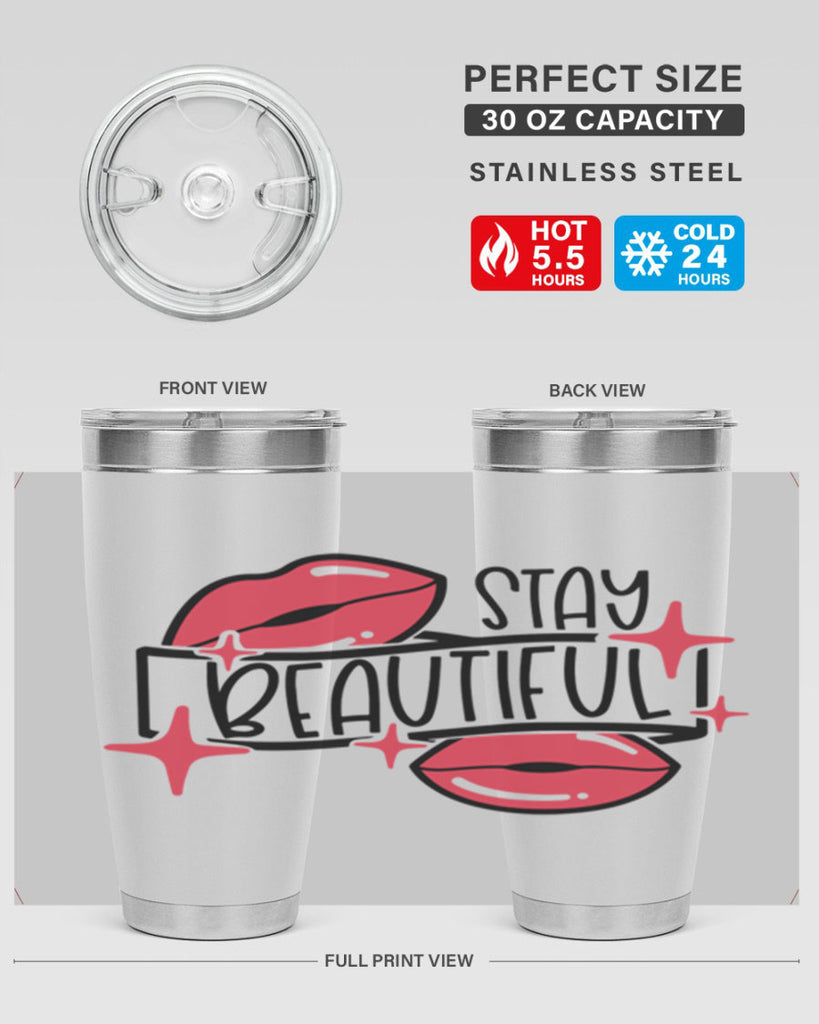 Stay Beautiful Style 19#- make up- Tumbler
