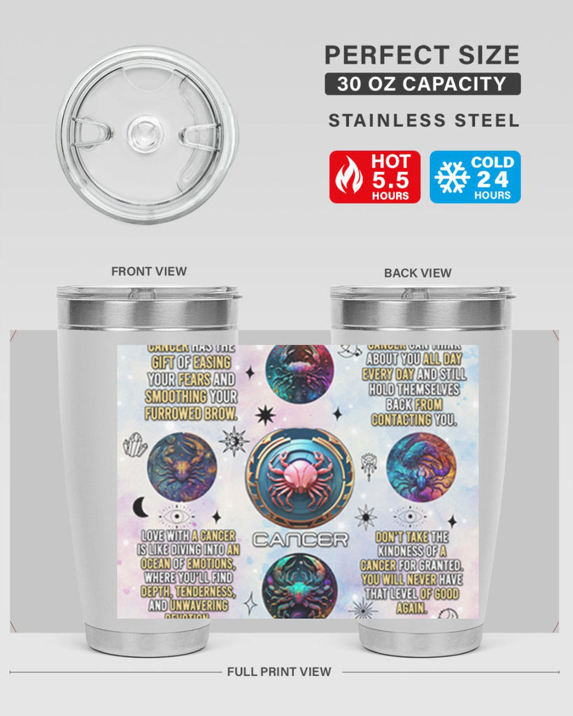 StraightCancer 470#- zodiac- Tumbler