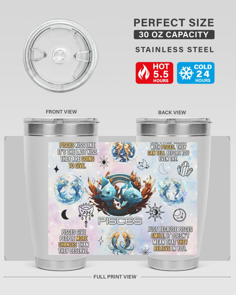 Straightpisces 475#- zodiac- Tumbler
