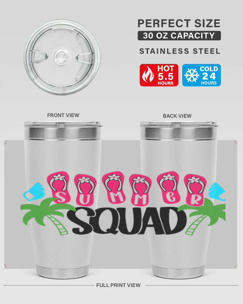 Summer Squad Style 22#- summer- Tumbler
