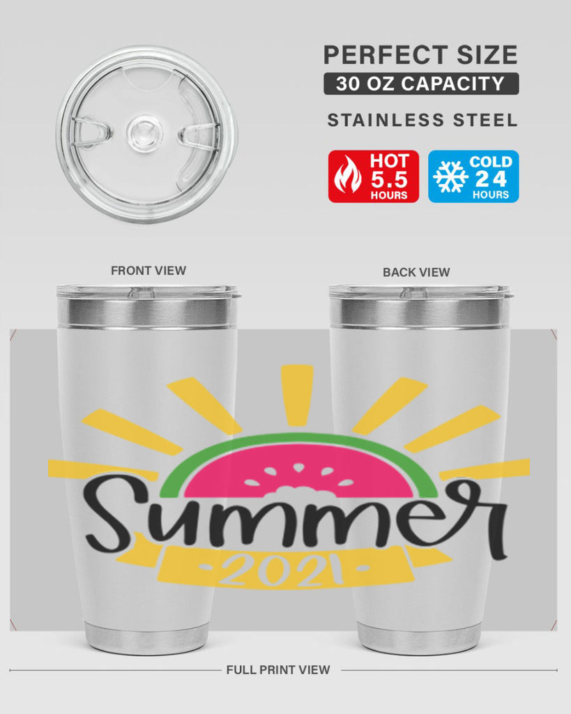 Summer Style 24#- summer- Tumbler