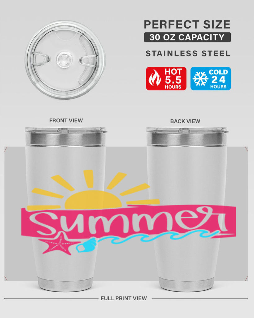 Summer Style 25#- summer- Tumbler